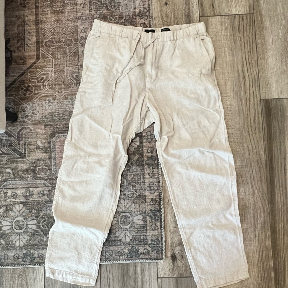 H&M Men's Light Beige Joggers